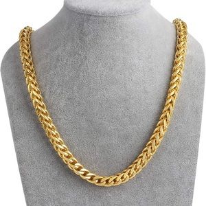 Kohls 8k Gold Cuban Chain Necklace 24in 